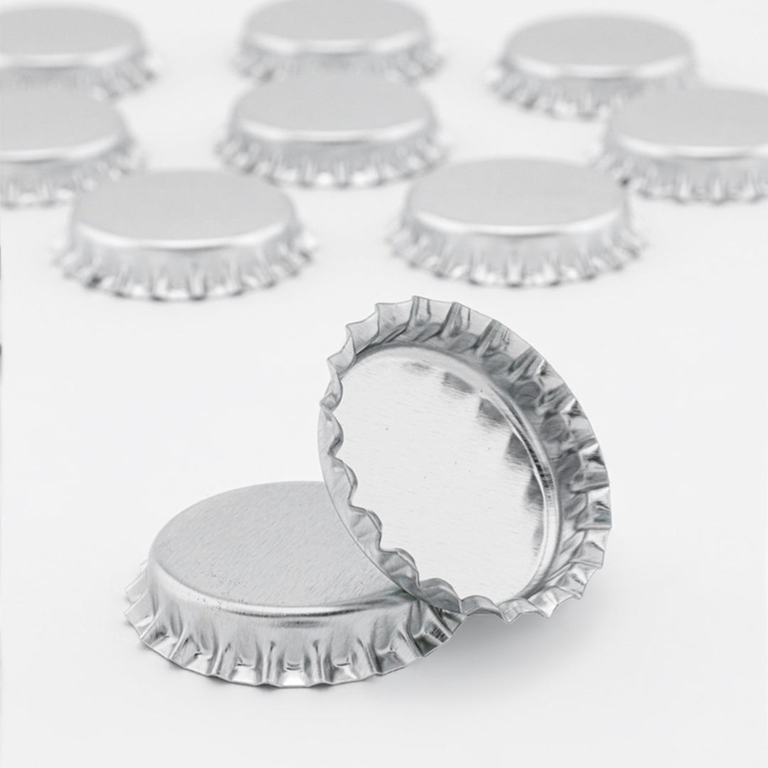 New Chrome Bottle Caps, Variety Color Bottle Caps 12 pieces, 12-Pack