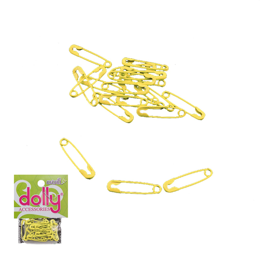 Colored Iron Safety Pins 3/4" for DIY, Sewing, Quilting Art, Craft Pin Decor Needles 20 pcs