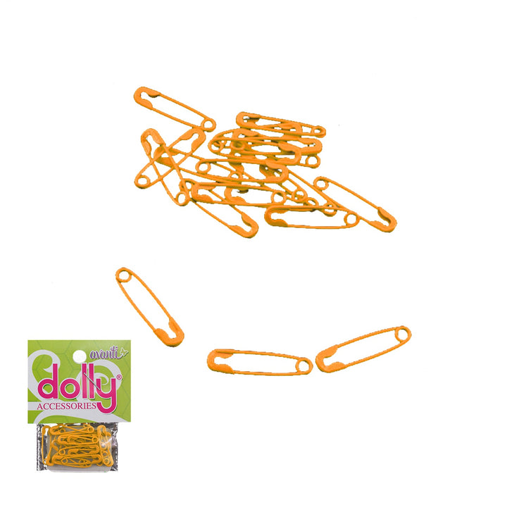 Colored Iron Safety Pins 3/4" for DIY, Sewing, Quilting Art, Craft Pin Decor Needles 20 pcs