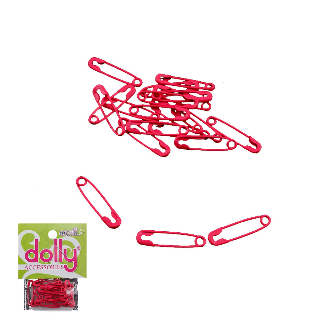 Colored Iron Safety Pins 3/4" for DIY, Sewing, Quilting Art, Craft Pin Decor Needles 20 pcs