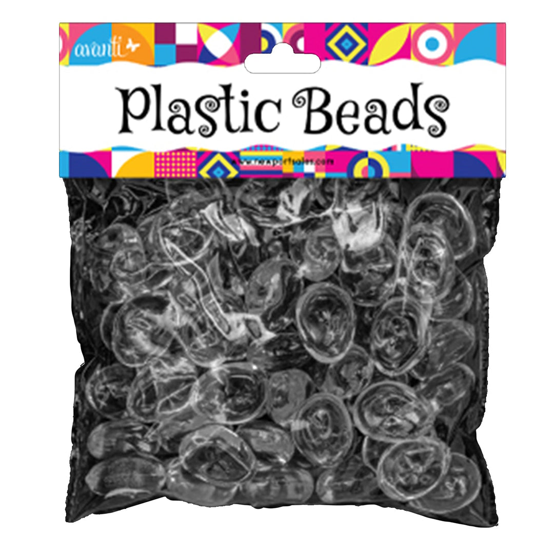 Clear Acrylic Stone, Rocks, Crystals or Gems of 2.3 cm for Arts Crafts Decoration, 50 Pieces