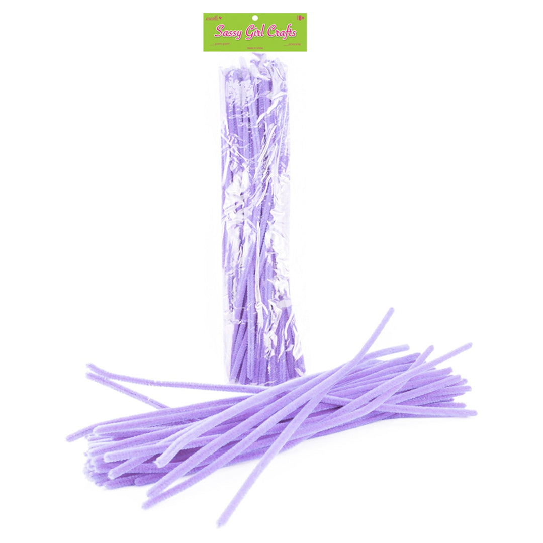 Pipe Cleaners Crafts Set by Avanti, Variety Color, Pipe Cleaners Chenille Stem for Craft DIY Art Supplies, 30 Pieces, 12-Pack