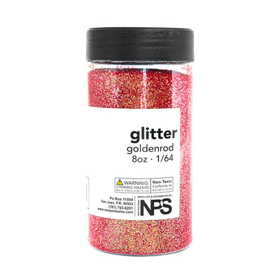 Iridescent Glitter Bottle, 8 oz, Color Variety, 6-Pack