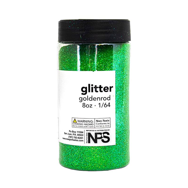 Iridescent Glitter Bottle, 8 oz, Color Variety, 6-Pack