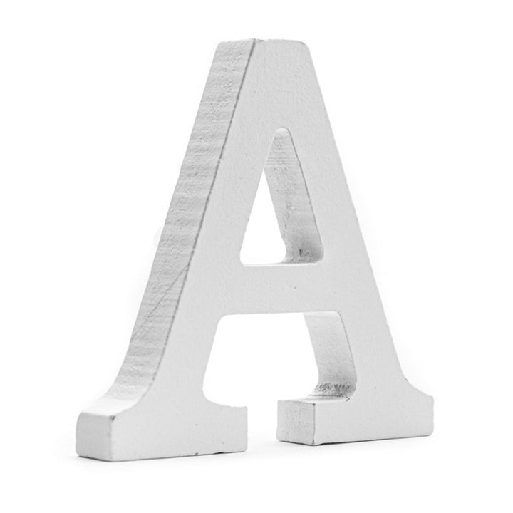 PVC Alphabet Letters for DIY Crafts, Home Wall Decor, 4 inches, 1 Piece,   12-Pack