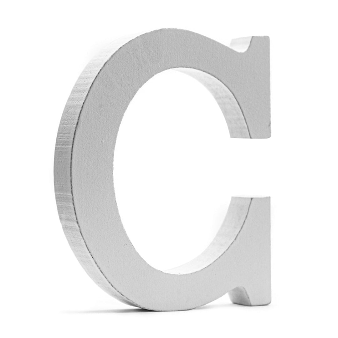 PVC Alphabet Letters for DIY Crafts, Home Wall Decor, 4 inches, 1 Piece,   12-Pack