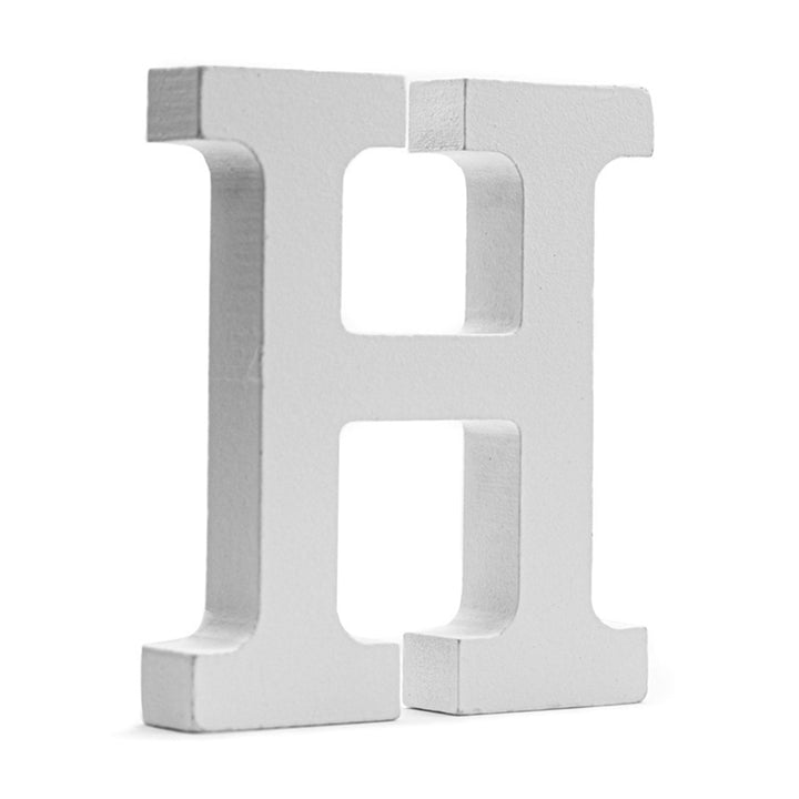 PVC Alphabet Letters for DIY Crafts, Home Wall Decor, 4 inches, 1 Piece,   12-Pack