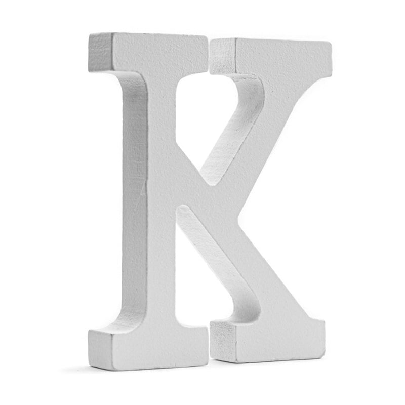 PVC Alphabet Letters for DIY Crafts, Home Wall Decor, 4 Inches, 1