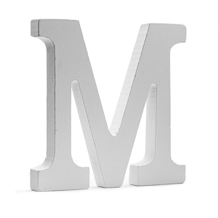 PVC Alphabet Letters for DIY Crafts, Home Wall Decor, 4 inches, 1 Piece,   12-Pack