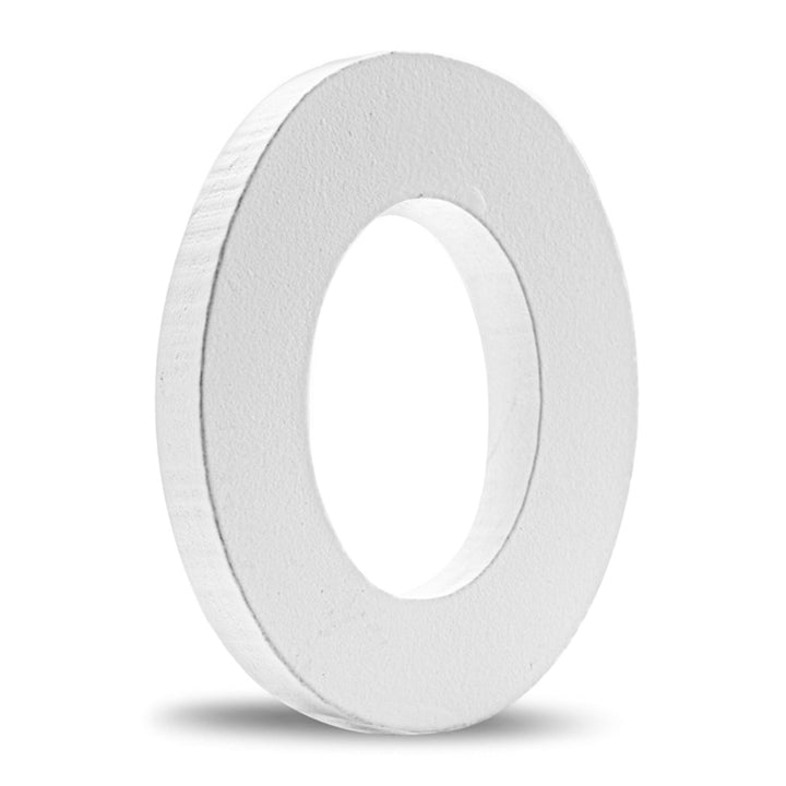 PVC Numbers for DIY Crafts, Home Wall Decor, 4.5 inches, 1 Piece