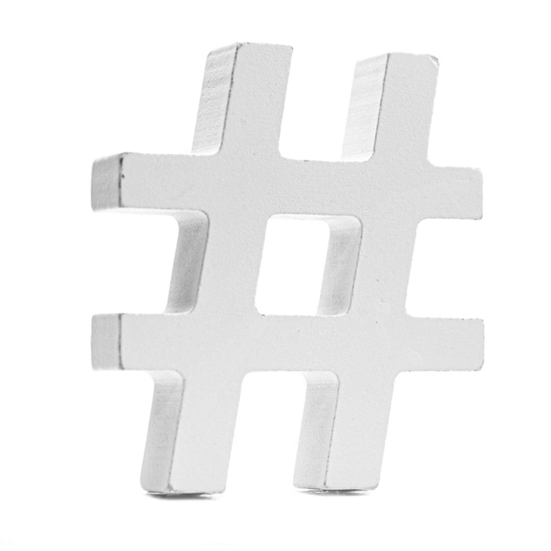 PVC Numbers for DIY Crafts, Home Wall Decor, 4.5 inches, 1 Piece,   12-Pack