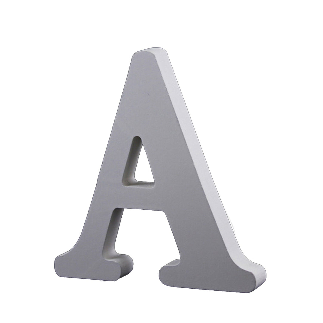 Small Wooden Alphabet Letters for DIY Crafts, Home Wall Decor, 3.5 inches, 1 Piece