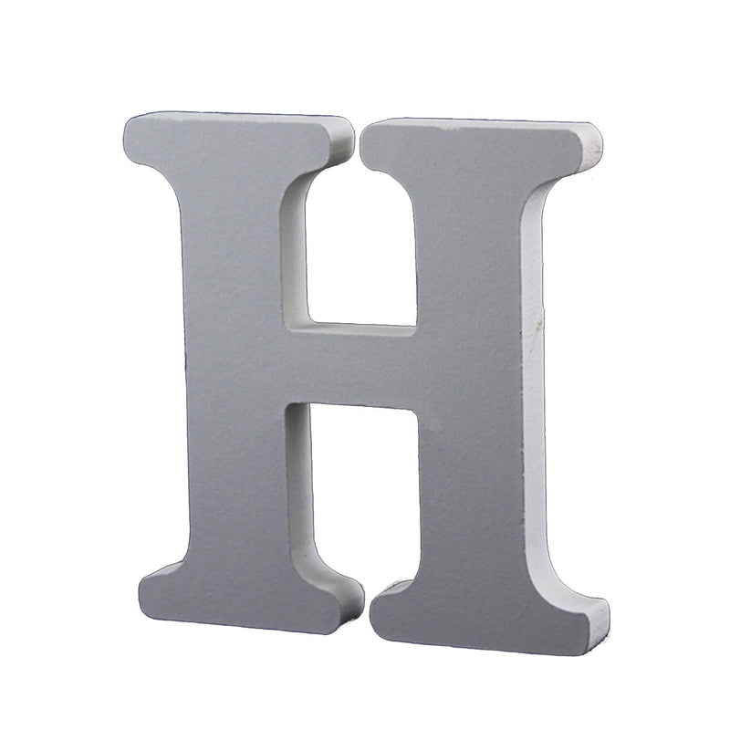 Small Wooden Alphabet Letters for DIY Crafts, Home Wall Decor, 3.5 inches, 1 Piece,   12-Pack