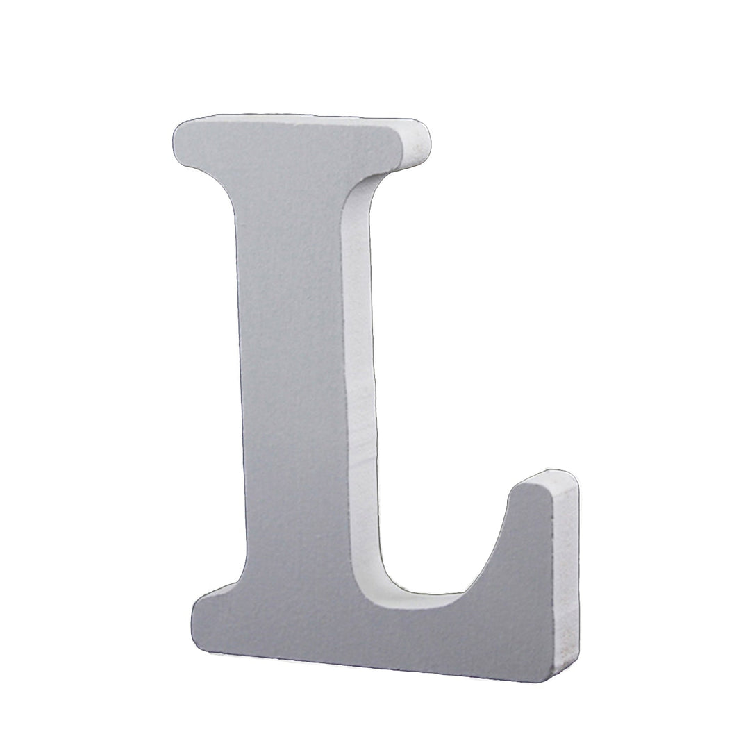 Small Wooden Alphabet Letters for DIY Crafts, Home Wall Decor, 3.5 inches, 1 Piece,   12-Pack