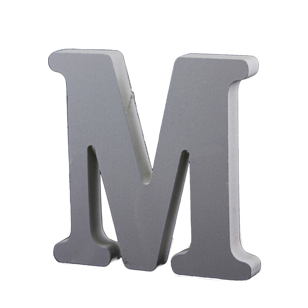 Small Wooden Alphabet Letters for DIY Crafts, Home Wall Decor, 3.5 inches, 1 Piece,   12-Pack