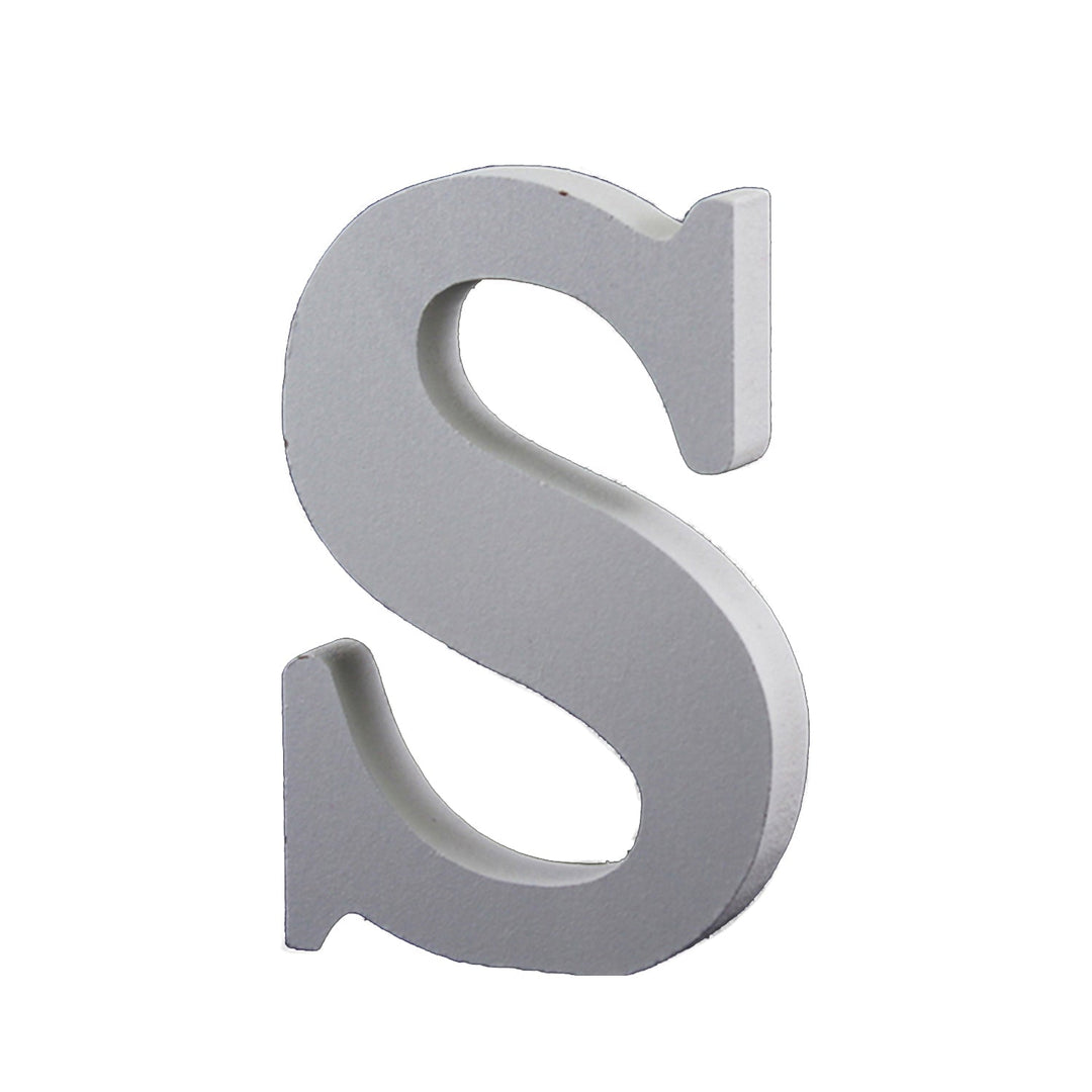 Small Wooden Alphabet Letters for DIY Crafts, Home Wall Decor, 3.5 inches, 1 Piece,   12-Pack