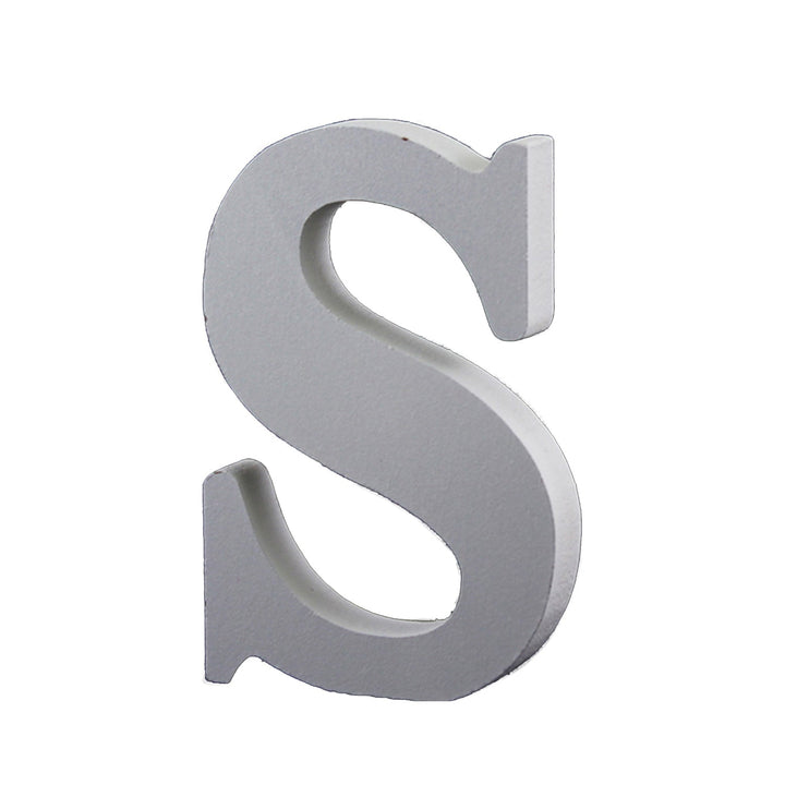 Small Wooden Alphabet Letters for DIY Crafts, Home Wall Decor, 3.5 inches, 1 Piece,   12-Pack