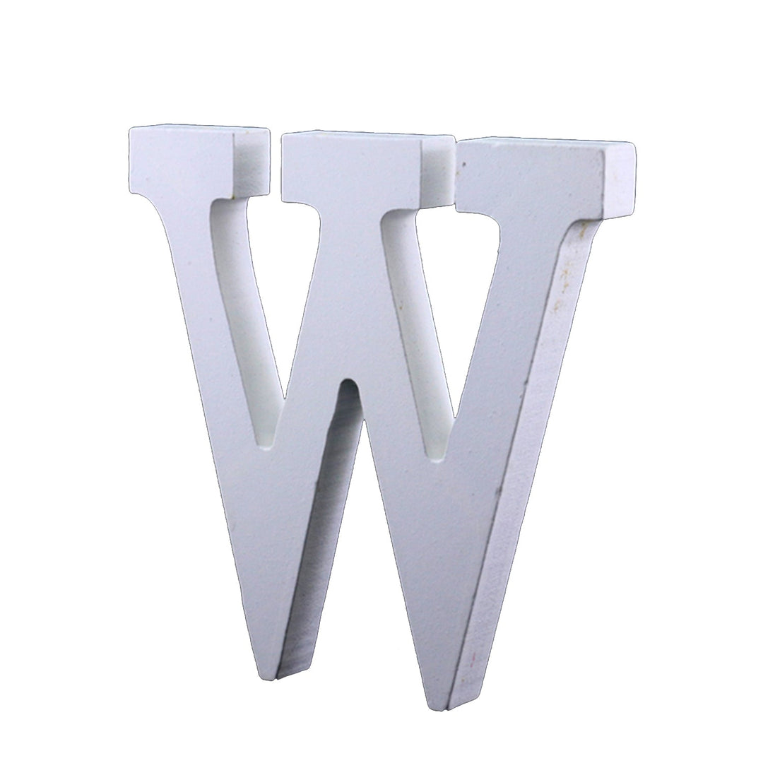 Small Wooden Alphabet Letters for DIY Crafts, Home Wall Decor, 3.5 inches, 1 Piece,   12-Pack