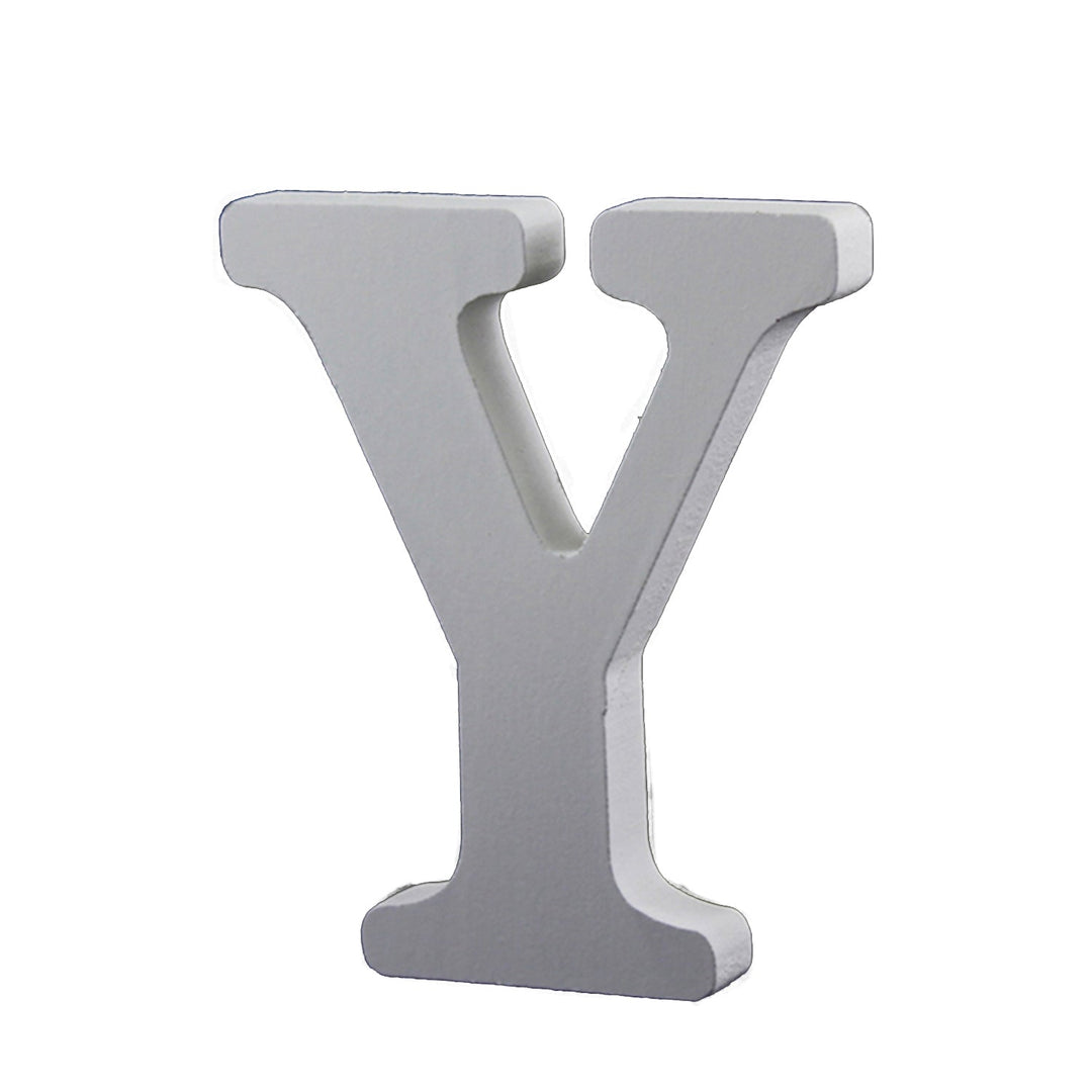 Small Wooden Alphabet Letters for DIY Crafts, Home Wall Decor, 3.5 inches, 1 Piece,   12-Pack