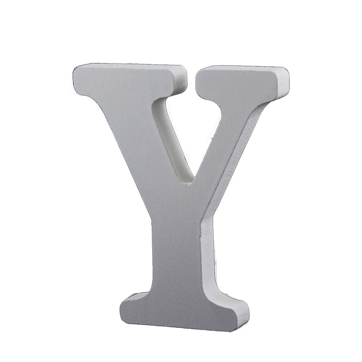 Small Wooden Alphabet Letters for DIY Crafts, Home Wall Decor, 3.5 inches, 1 Piece,   12-Pack