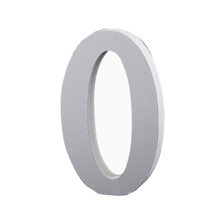 Small Wooden Numbers for DIY Crafts, Home Wall Decor, 3.5 inches, 1 Piece,   12-Pack