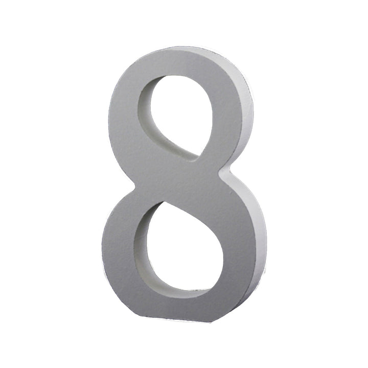 Small Wooden Numbers for DIY Crafts, Home Wall Decor, 3.5 inches, 1 Piece