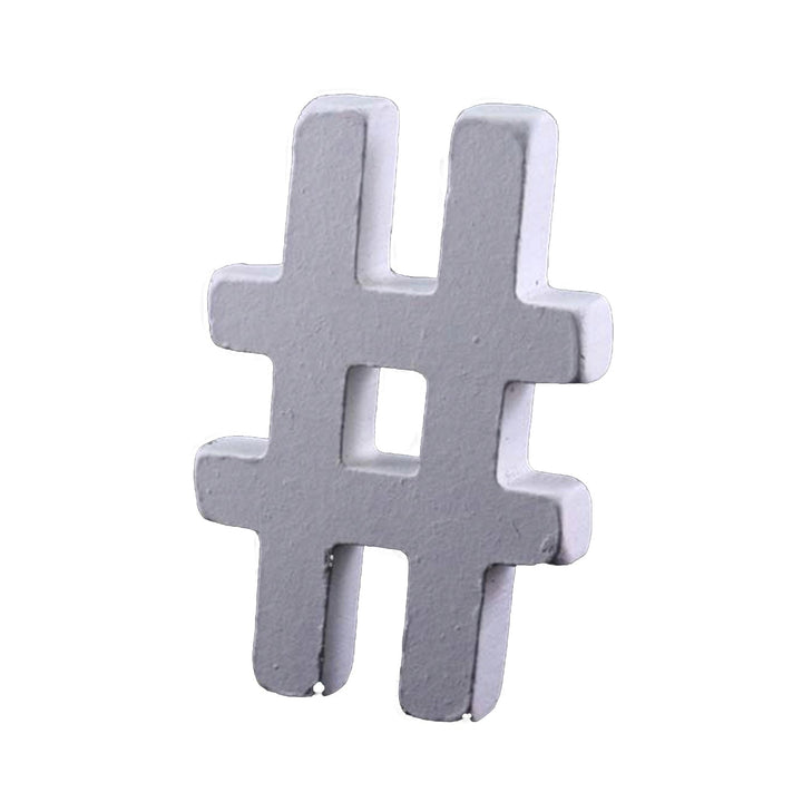 Small Wooden Numbers for DIY Crafts, Home Wall Decor, 3.5 inches, 1 Piece,   12-Pack