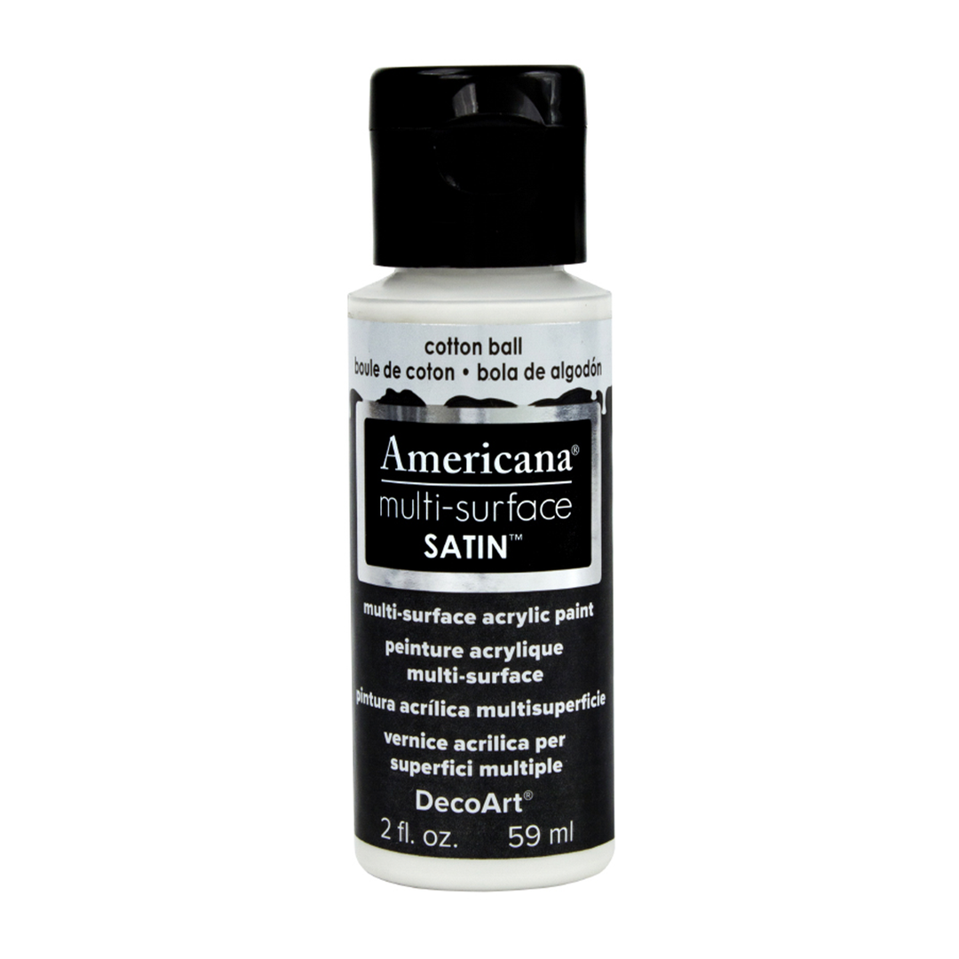 DecoArt Americana, Multi-Surface Satin Acrylic Paint, 2 Oz.