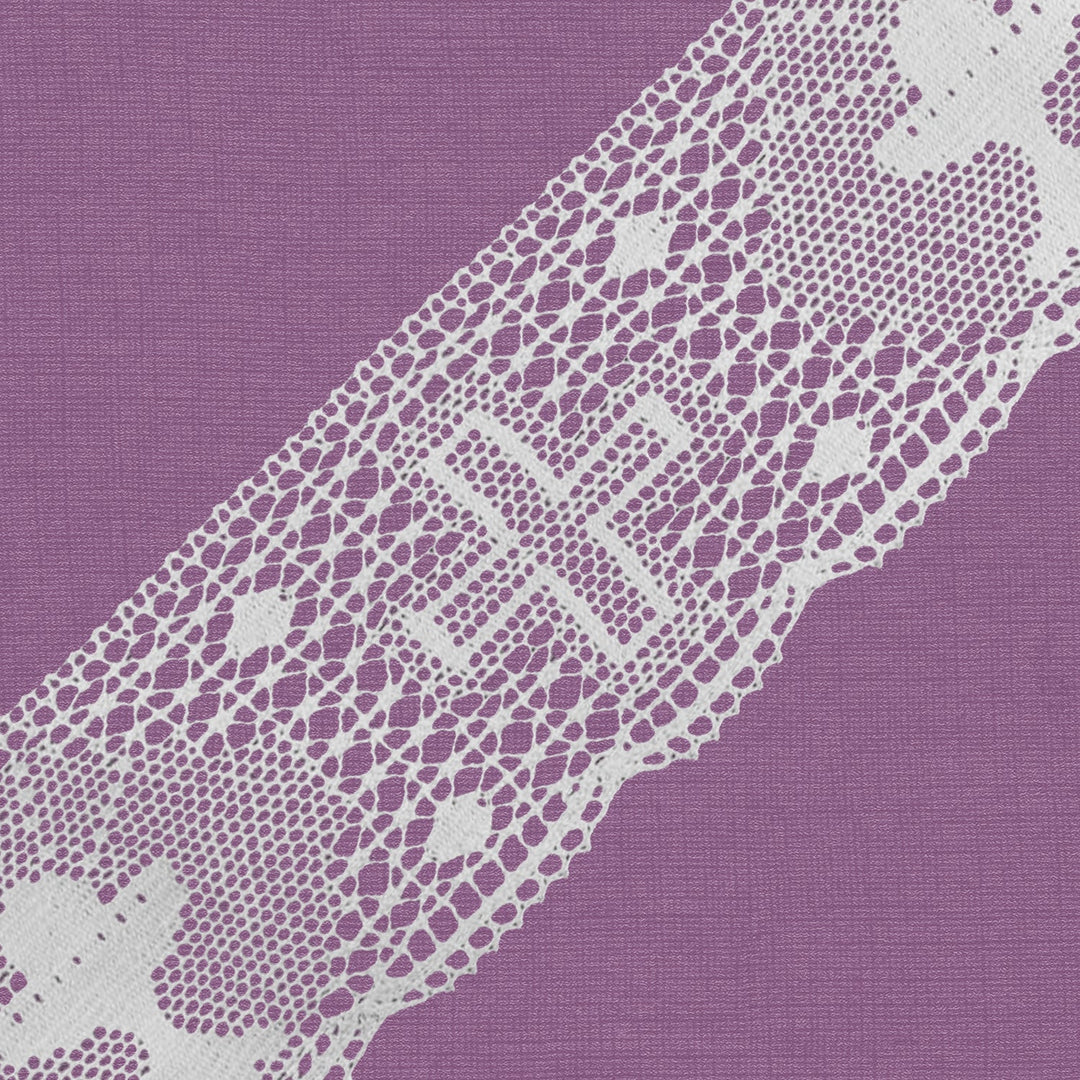 Cluny Lace, Spanish Cotton, White Color, 2 1/4 inches, 33Yards Pack