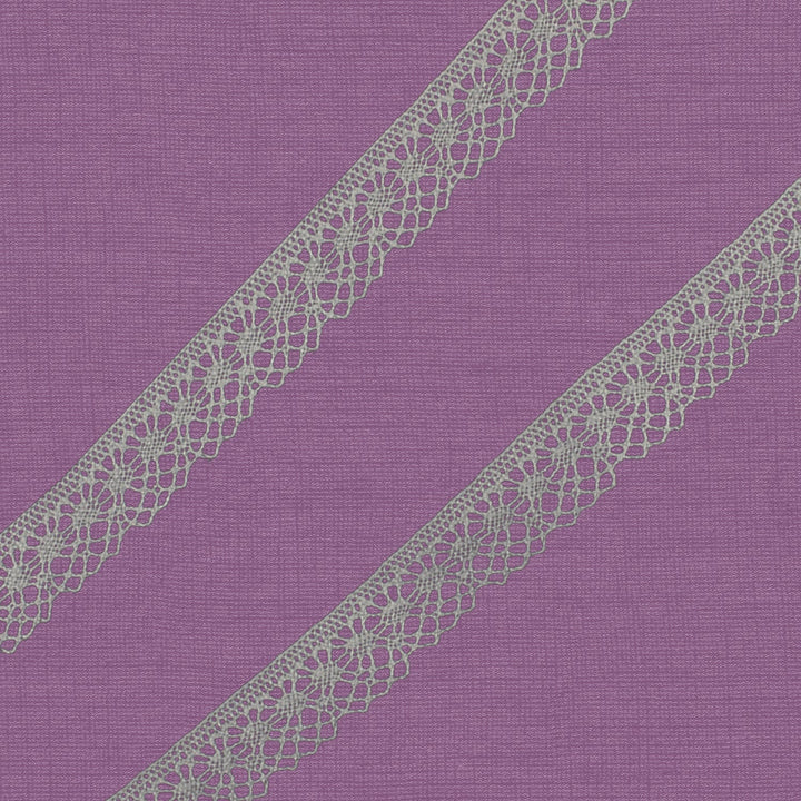 Cluny Lace, Spanish Cotton, White and Beige, 1/2 inch