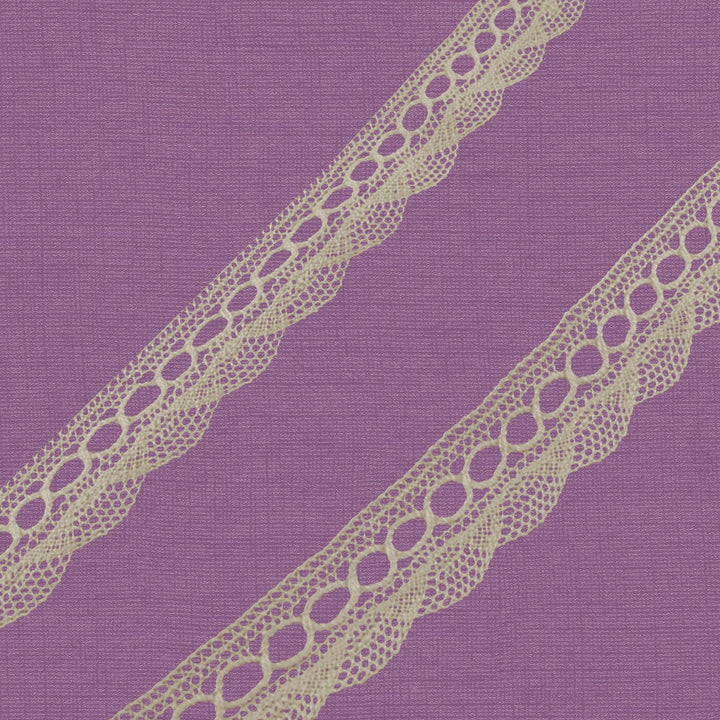 Cluny Lace, Spanish Cotton, White and Beige, 1 inch, 33Yards Pack