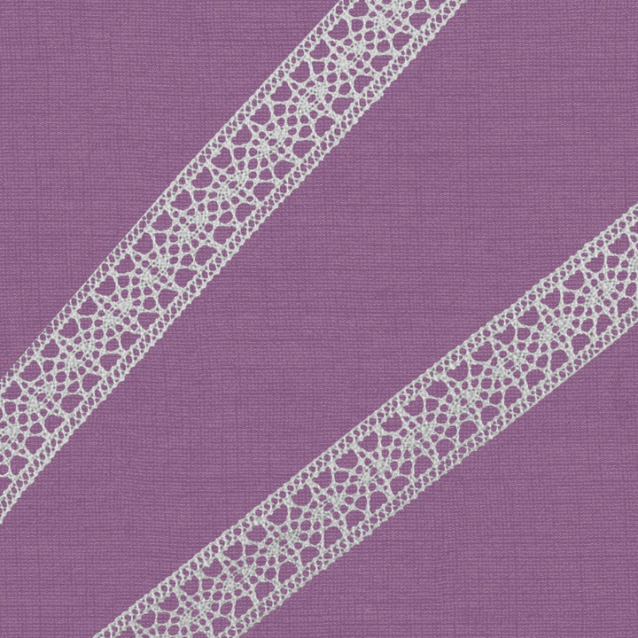 Cluny Lace, Spanish Cotton, White and Beige, 3/4 inch