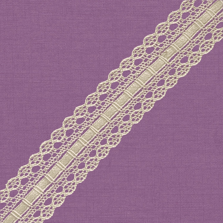 Cluny Lace, Spanish Cotton, White and Beige, 3/4 inch, 33Yards Pack