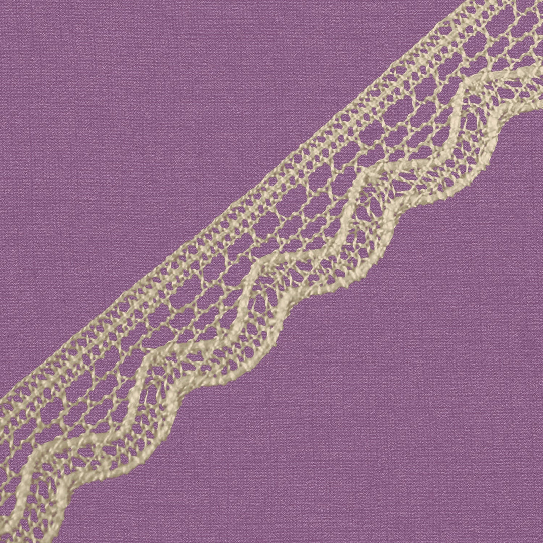 Cluny Lace, Spanish Cotton, White and Beige, 1/2 inch