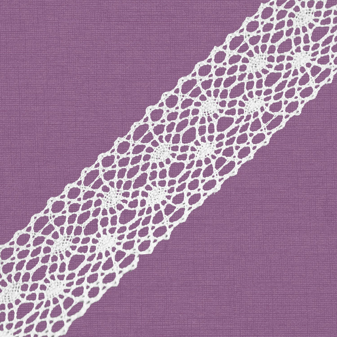 Cluny Lace, Spanish Cotton, Variety of Colors, 3/4 inches, 33Yards Pack