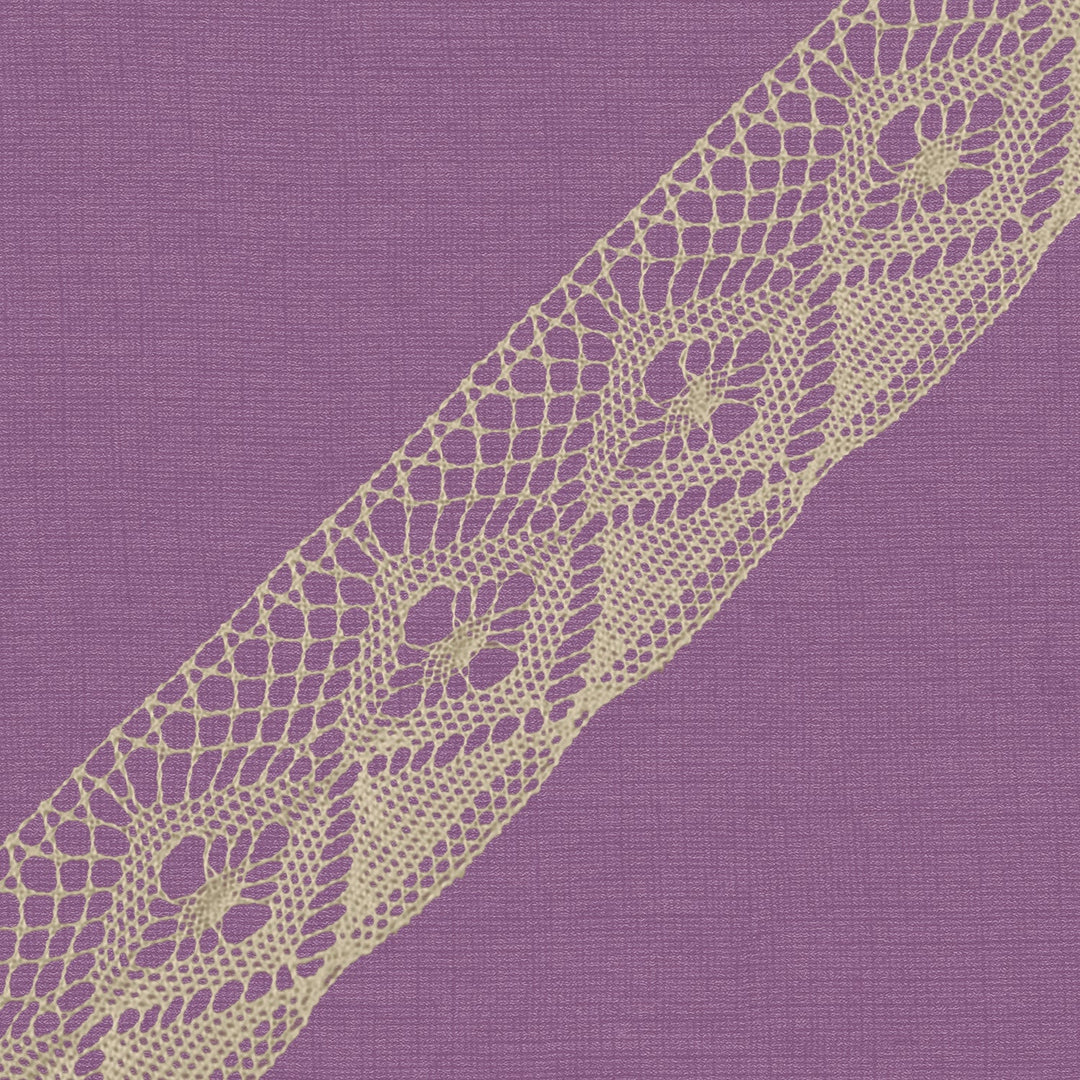 Cluny Lace, Spanish Cotton, White and Beige, 1 inch, 33Yards Pack
