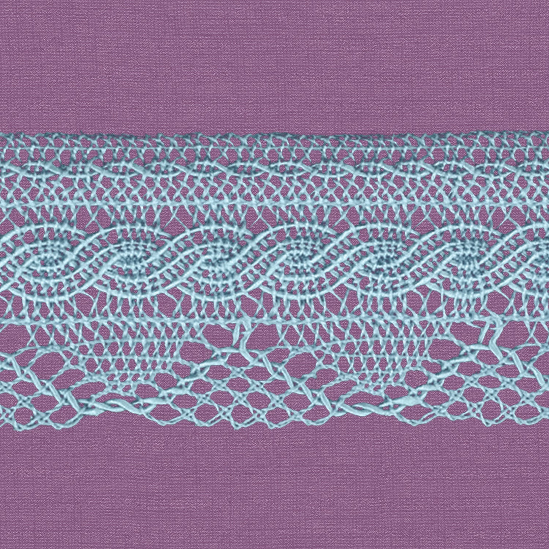 Cluny Lace, Spanish Cotton, Fantasy Lace, White, 1 1/4 inches