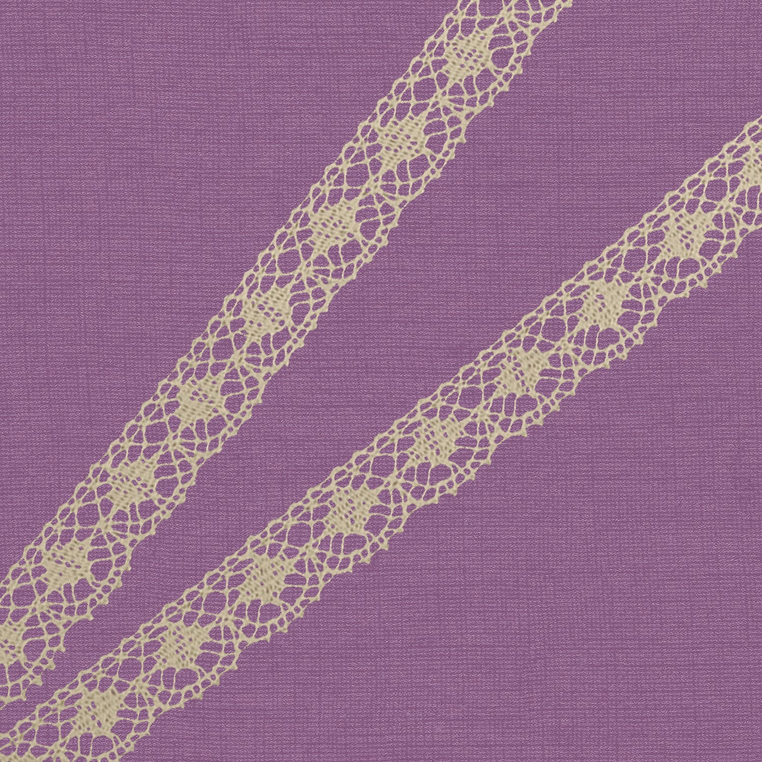 Cluny Lace, Spanish Cotton, White and Beige, 1/2 inch