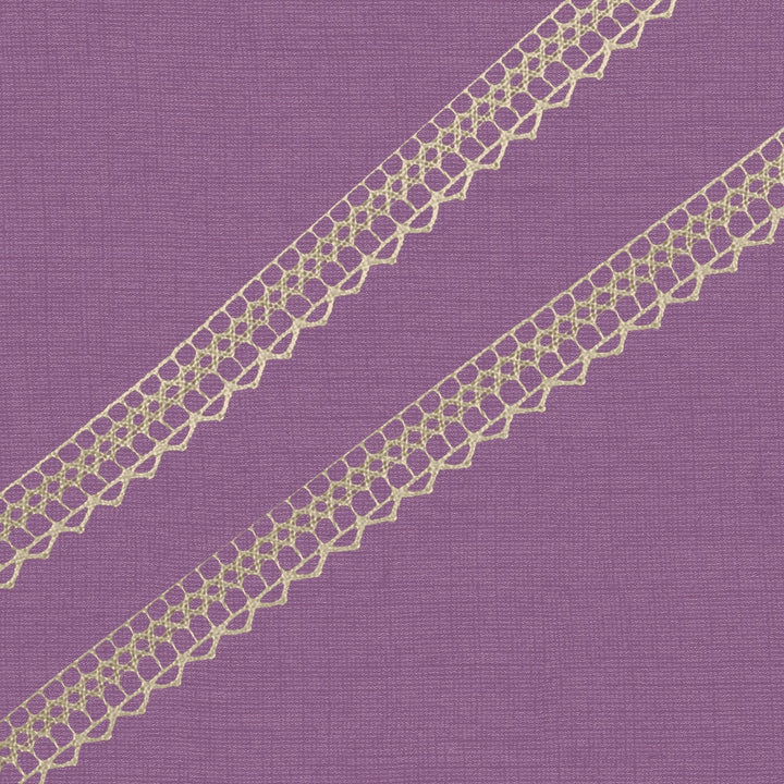 Cluny Lace, Spanish Cotton, White and Beige, 3/8 inche