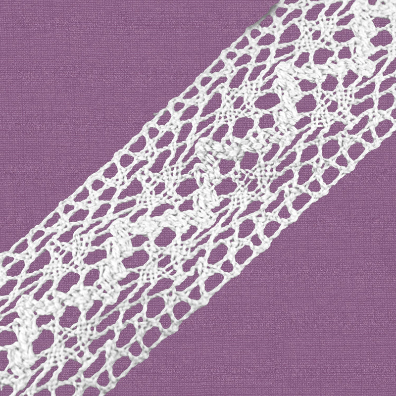 Cluny Lace, Spanish Cotton, White, 1 3/4 inches