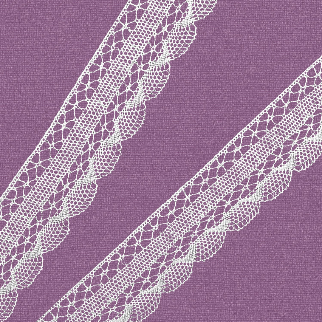 Cluny Lace, Spanish Cotton, White and Beige, 1 1/4 inches