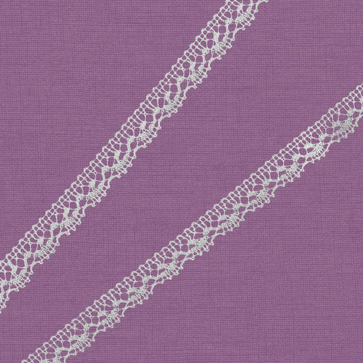 Cluny Lace, Spanish Cotton, White and Beige, 3/8 inche