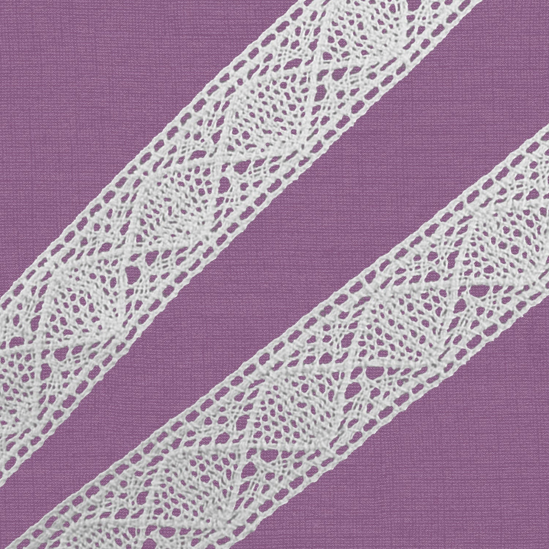 Cluny Lace, Spanish Cotton, White and Beige, 1 1/4 inches, 33Yards Pack