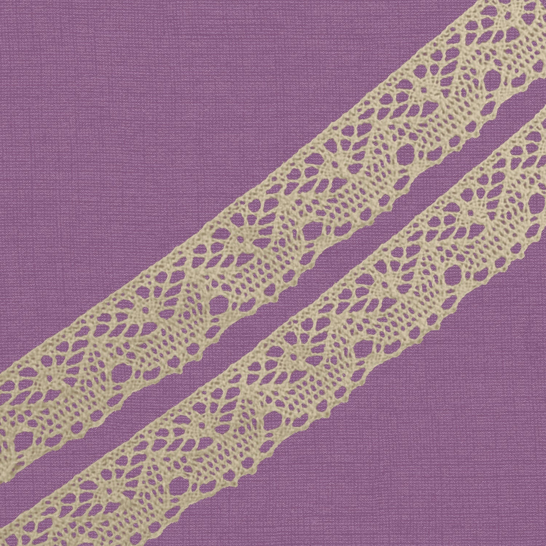 Cluny Lace, Spanish Cotton, White and Beige, 1 1/4 inches