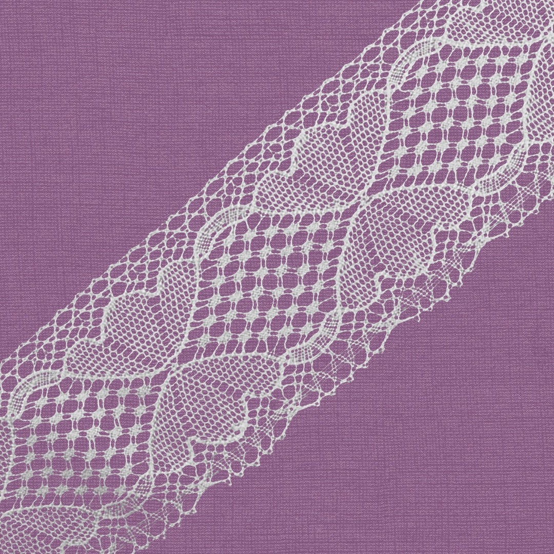 Cluny Lace, Spanish Cotton, White Color, 3 inches, 33Yards Pack