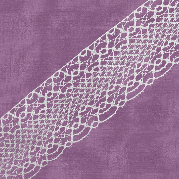 Cluny Lace, Spanish Cotton, White and Beige, 2 inches