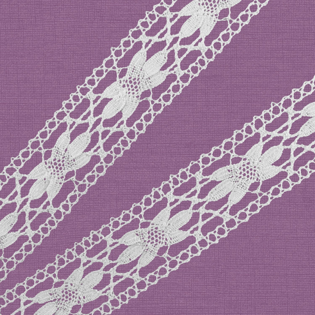 Cluny Lace, Spanish Cotton, White, 1 inche