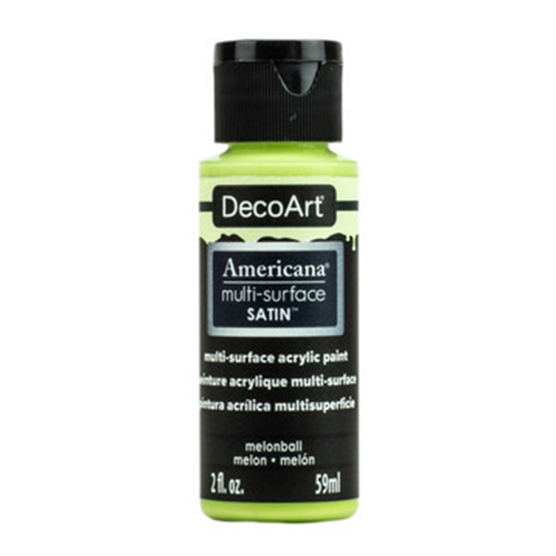 DecoArt Americana, Multi-Surface Satin Acrylic Paint, 2 Oz.
