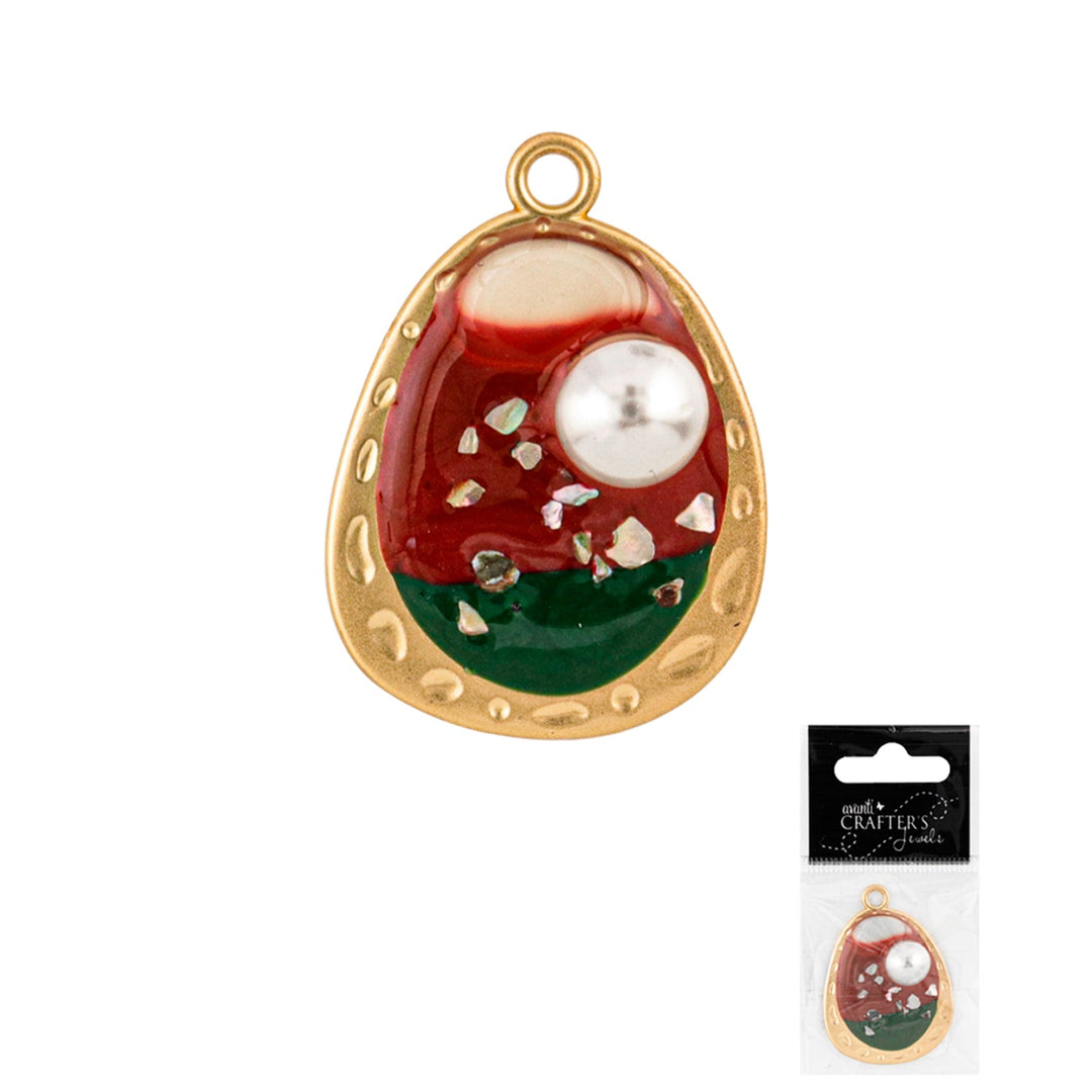 Epoxy Resin Pendant, 1 Piece, 12-Pack