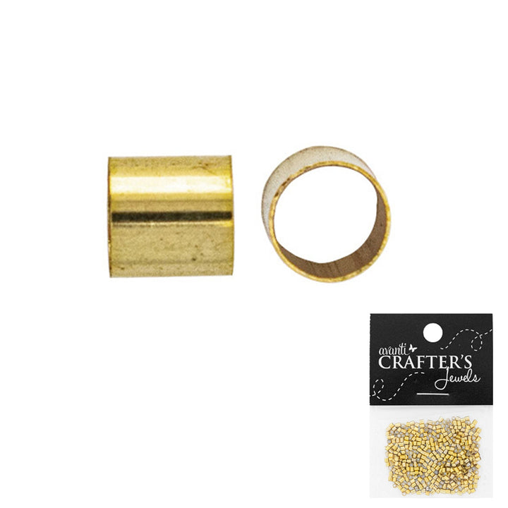 Plastic Necklace Spacer, Silver and Gold